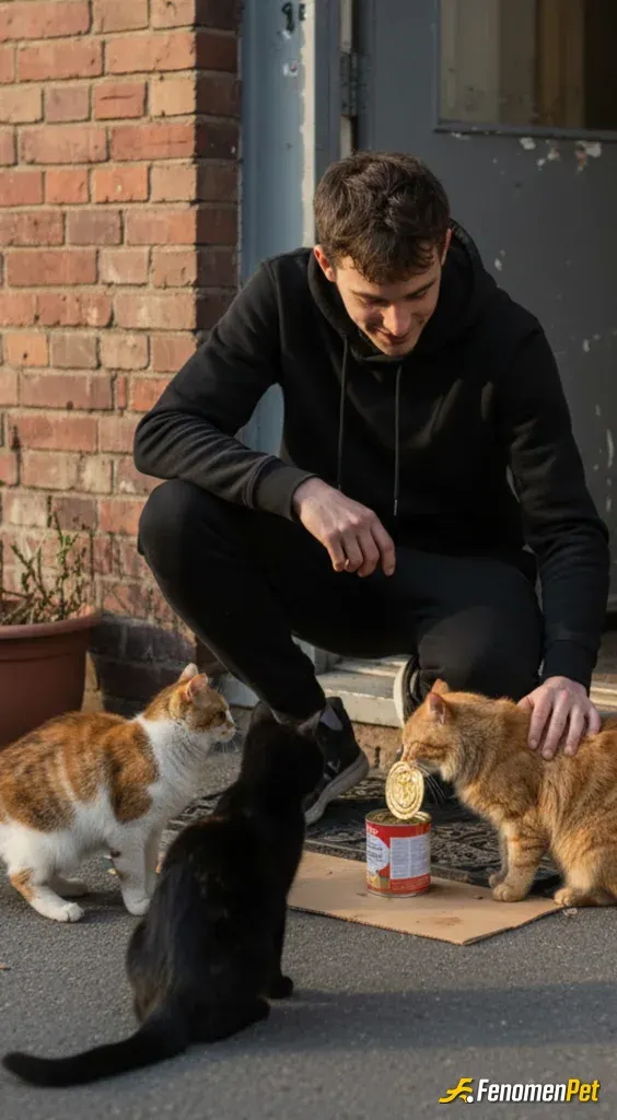 Sokak hayvanı besleme: Golden köpeğim var ama kedileri seviyorum onlar daha da masum 🌹